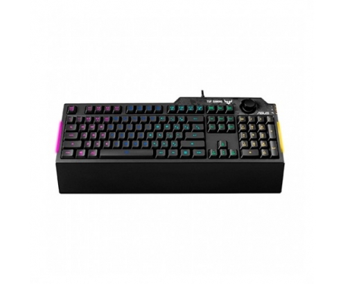 Teclado asus tuf gaming negro 90MP01X0-BKSA00	