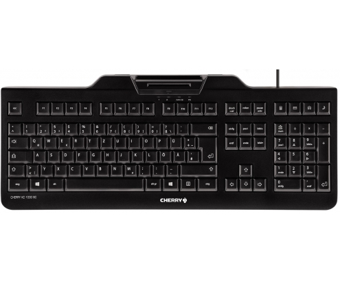 TECLADO CHERRY KC 1000 SC USB SMARTCARD JK-A0100ES-2