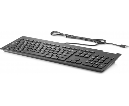Teclado HP Business Slim Smartcard teclado USB Negro Z9H48AA