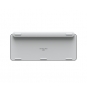 Teclado Logitech MX Keys Mini RF Wireless + Bluetooth QWERTY Español Aluminio, Blanco