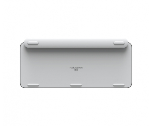 Teclado Logitech MX Keys Mini RF Wireless + Bluetooth QWERTY Español Aluminio, Blanco