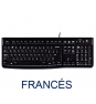 TECLADO LOGITECH OEM K120 FRANCES FOR BUSSINES (OEM) USB  920-002515