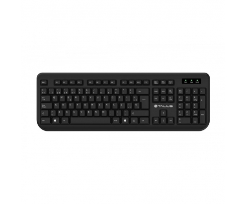 Teclado TALIUS KB502 USB QWERTY Español Negro
