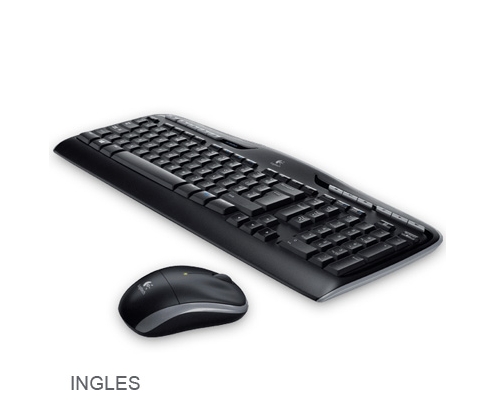 TECLADO Y RATON LOGITECH MK330 INGLES INTERNACIONAL USB INALAMBRICO 920-003989