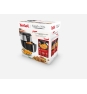 Tefal Easy Fry EY701D Sencillo 5,6 L Independiente 1850 W Freidora de aire caliente Negro, Acero inoxidable