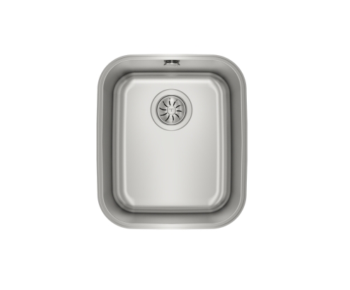 Teka BE 34.40 Fregadero encastrado bajo encimera Rectangular Acero inoxidable