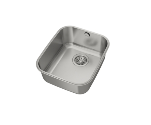 Teka BE 34.40 Fregadero encastrado bajo encimera Rectangular Acero inoxidable