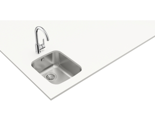 Teka BE 34.40 Fregadero encastrado bajo encimera Rectangular Acero inoxidable