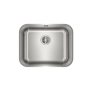 Teka BE 50.40 Plus 1C Fregadero encastrado bajo encimera Rectangular Acero inoxidable