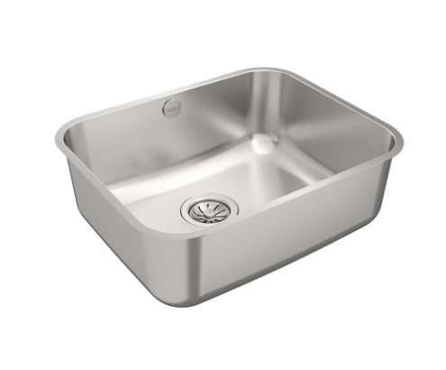 Teka BE 50.40 Plus 1C Fregadero encastrado bajo encimera Rectangular Acero inoxidable