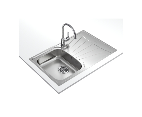 Teka StarBright 45 E-XP 1C 1E Lavabo sobre-encimera Rectangular Acero inoxidable