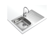 Teka StarBright 45 E-XP 1C 1E Lavabo sobre-encimera Rectangular Acero ...