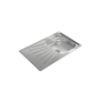 Teka STARBRIGHT 45 E-XP 1C 1E Lavabo sobre-encimera Rectangular Acero inoxidable