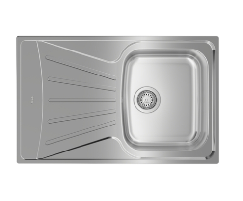 Teka STARBRIGHT 45 E-XP 1C 1E Lavabo sobre-encimera Rectangular Acero inoxidable