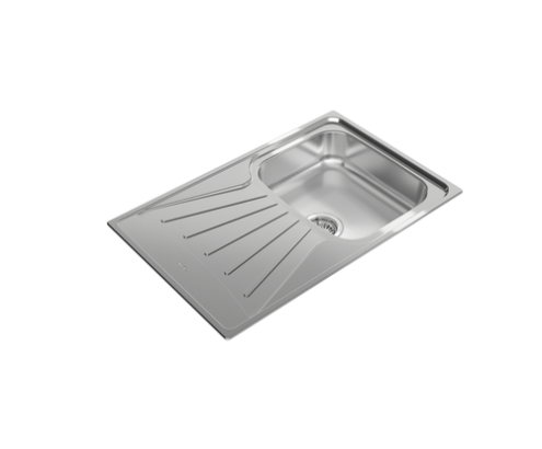 Teka STARBRIGHT 45 E-XP 1C 1E Lavabo sobre-encimera Rectangular Acero inoxidable
