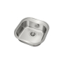 Teka Stylo 1C Lavabo sobre-encimera Plaza Acero inoxidable