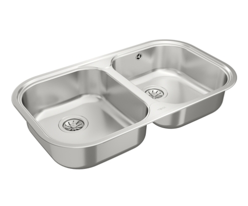 Teka Stylo 2C Lavabo sobre-encimera Rectangular Acero inoxidable