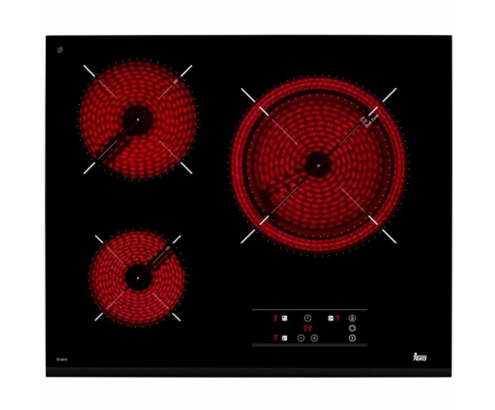 Teka TB6315 Negro Integrado Cerámico 3 zona(s)