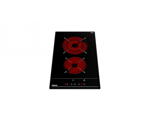 Teka TBC 32010 TTC Negro Integrado 30 cm Cerámico 2 zona(s)