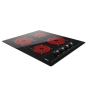 Teka TBC 64000 XFL Negro Integrado 60 cm Cerámico 4 zona(s)