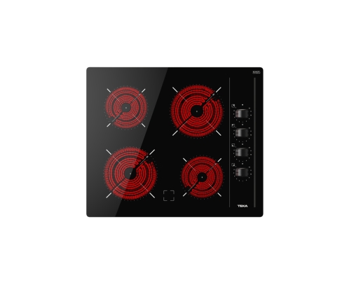 Teka TBC 64000 XFL Negro Integrado 60 cm Cerámico 4 zona(s)