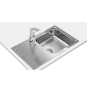 Teka Universe 50 T-XP 1C 1E Max Lavabo sobre-encimera Rectangular Acer...