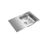 Teka Universe 50 T-XP 1C 1E Max Lavabo sobre-encimera Rectangular Acero inoxidable