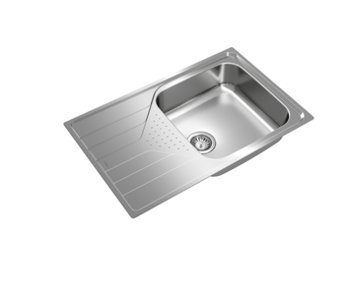 Teka Universe 50 T-XP 1C 1E Max Lavabo sobre-encimera Rectangular Acero inoxidable