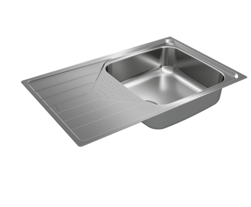 Teka Universe 50 T-XP 1C 1E Max Lavabo sobre-encimera Rectangular Acero inoxidable