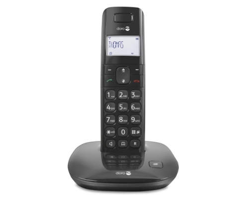 Telefono Doro dect Comfort 1010 inalambrico Identificador de llamadas negro TDDOCO1010B