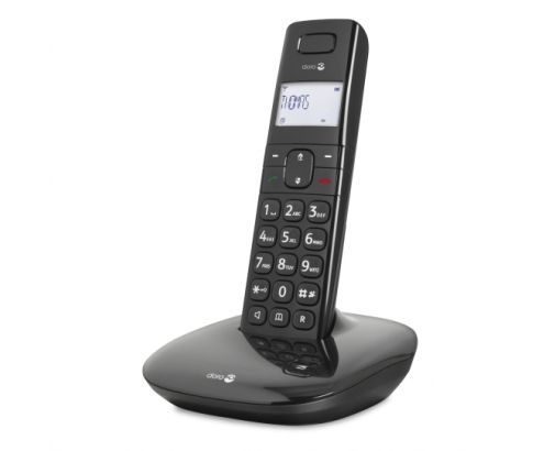 Telefono Doro dect Comfort 1010 inalambrico Identificador de llamadas negro TDDOCO1010B