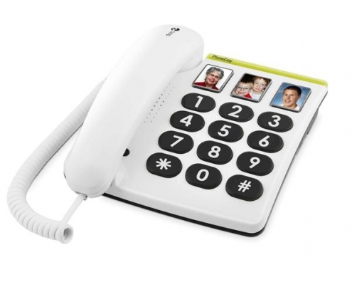 Telefono Doro phoneEasy 331ph blanco TDDOPHEA331PH