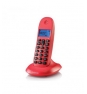 TELEFONO MOTOROLA C1001LB+ INALAMBRICO ROJO 107C1001CEREZA