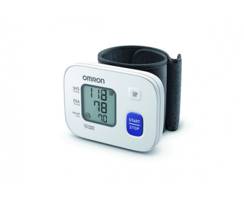 TENSIOMETRO DE MUÍ‘ECA OMRON RS2 DETECTOR DE ARRITMIAS BLANCO RS2