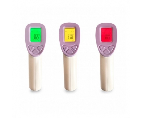 TERMOMETRO INFRARROJO GENERICO BLANCO MORADO V100