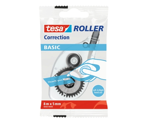 TESA 585630000001 corrección de películo/cinta 8 m Blanco 1 pieza(s)