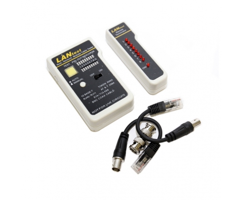 TESTER DE RED RJ11 / RJ12 / RJ45 / BNC WPC-TST-003
