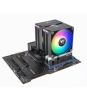 Thermaltake ASTRIA 600 Procesador Refrigerador de aire 12 cm Negro 2 pieza(s)