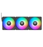 Thermaltake CL-F192-PL12SW-A sistema de refrigeración para ordenador Carcasa del ordenador Ventilador 12 cm Negro 3 pieza(s)