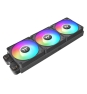 Thermaltake CL-F192-PL12SW-A sistema de refrigeración para ordenador Carcasa del ordenador Ventilador 12 cm Negro 3 pieza(s)