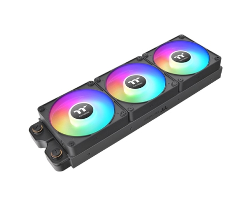 Thermaltake CL-F192-PL12SW-A sistema de refrigeración para ordenador Carcasa del ordenador Ventilador 12 cm Negro 3 pieza(s)