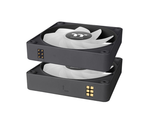Thermaltake CL-F192-PL12SW-A sistema de refrigeración para ordenador Carcasa del ordenador Ventilador 12 cm Negro 3 pieza(s)