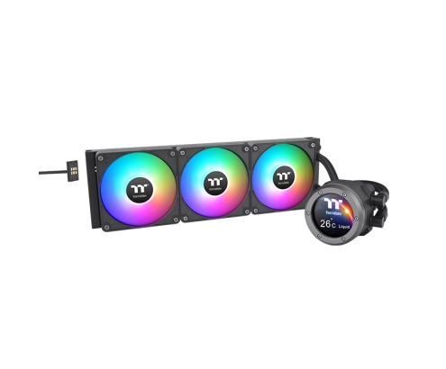Thermaltake CL-W415-PL12SW-A sistema de refrigeración para ordenador Procesador Kit de refrigeración líquida 12 cm Negro
