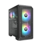 Thermaltake CT200 Carcasa del ordenador Ventilador 20 cm Negro 1 pieza(s)