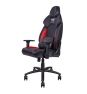 Thermaltake GGC-VCO-BRLWDS-01 silla para videojuegos Butaca para jugar Asiento acolchado Negro, Rojo
