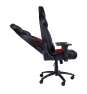 Thermaltake GGC-VCO-BRLWDS-01 silla para videojuegos Butaca para jugar Asiento acolchado Negro, Rojo