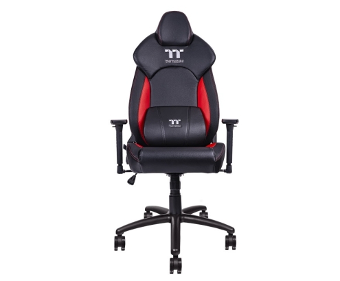 Thermaltake GGC-VCO-BRLWDS-01 silla para videojuegos Butaca para jugar Asiento acolchado Negro, Rojo