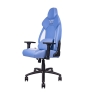 Thermaltake GGC-VCO-LWLWDS-01 silla para videojuegos Butaca para jugar Asiento acolchado Azul, Blanco