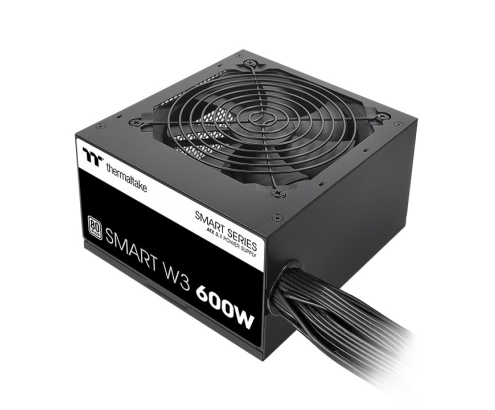 Thermaltake Smart W3 unidad de fuente de alimentación 600 W 24-pin ATX ATX Negro