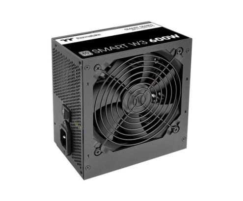 Thermaltake Smart W3 unidad de fuente de alimentación 600 W 24-pin ATX ATX Negro